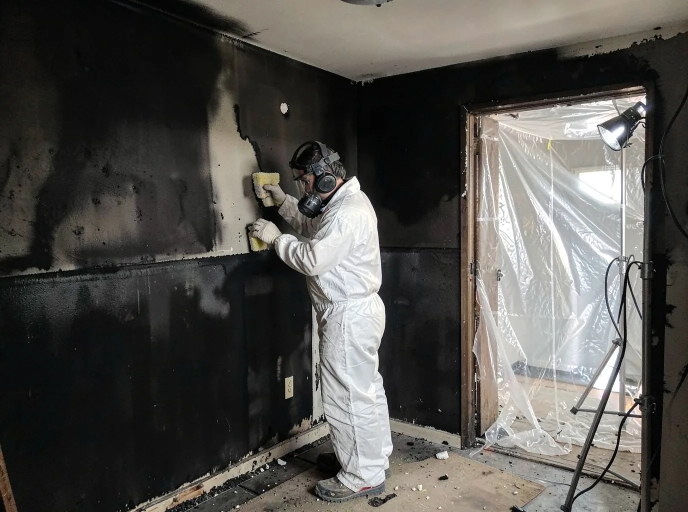 Fire Damage Restoration company in Robertson, WY